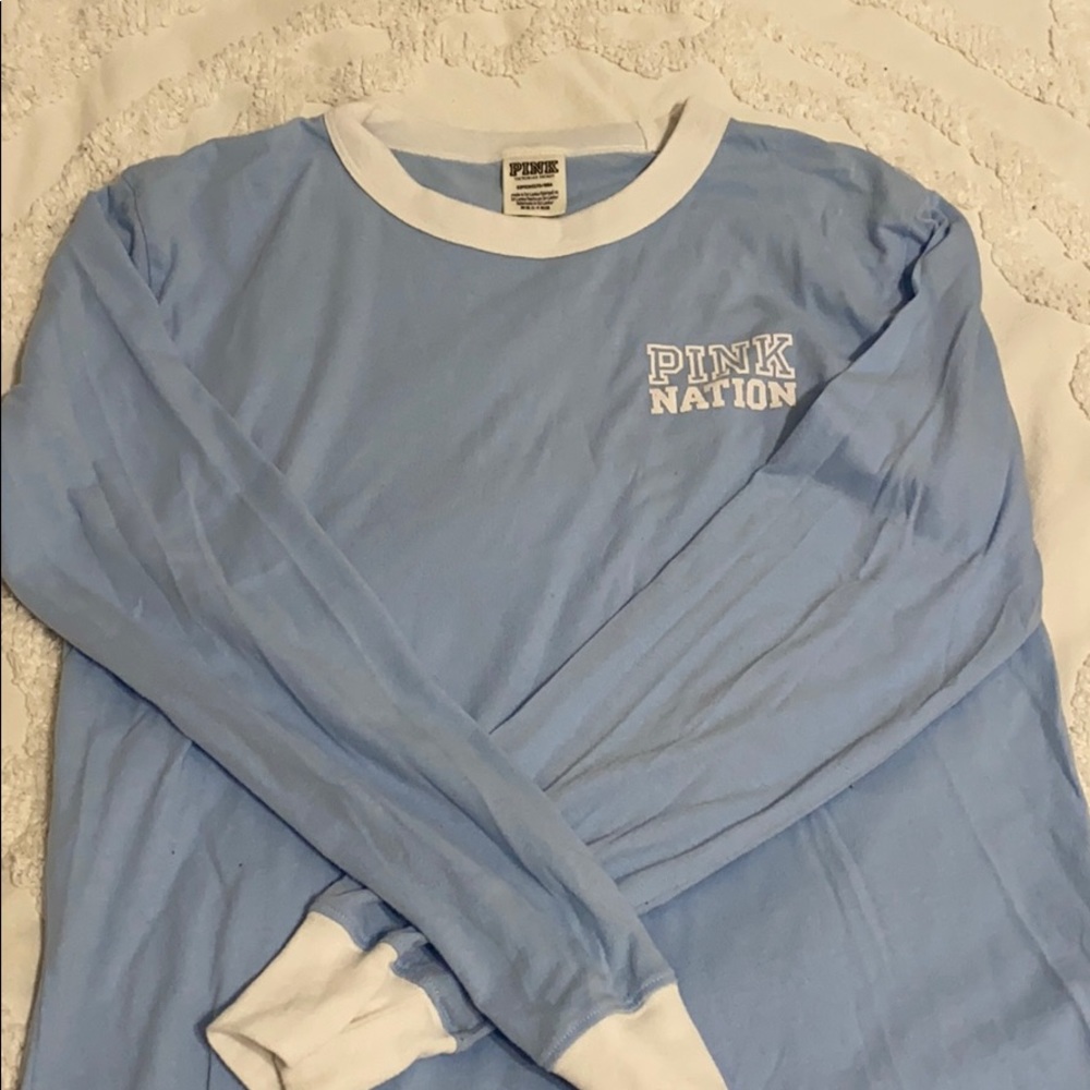 Pink Victoria’s Secret long sleeve tee